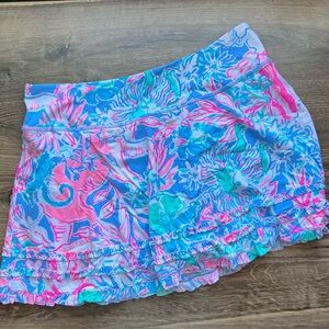 Lilly Pulitzer Luxletic Ruffle Skort NWOT